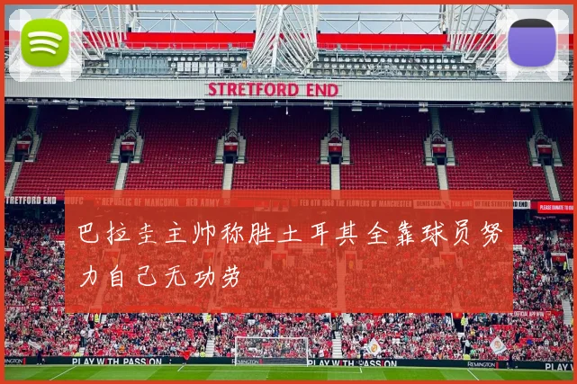 巴拉圭主帅称胜土耳其全靠球员努力自己无功劳